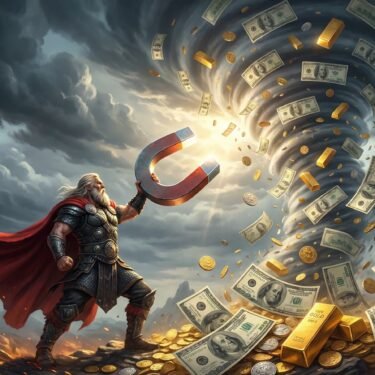 Money Magnet affirmation song cover art, R&B / Trap version